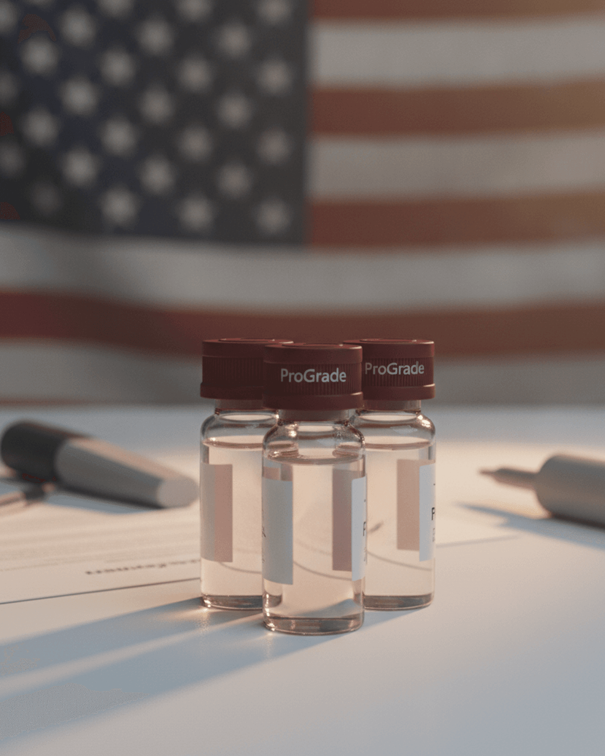 ProGrade research peptides shipped from a US warehouse and third-party COA-verified