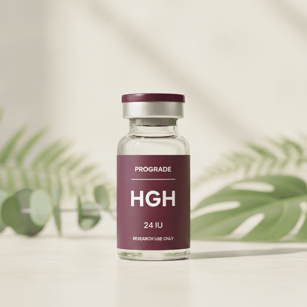 HGH 24 IU research vial