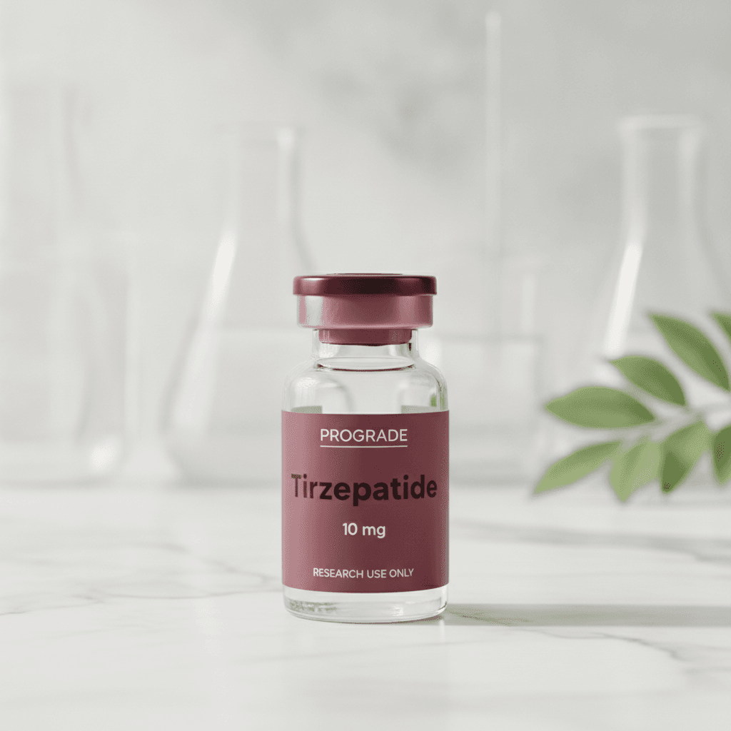 Tirzepatide 10 mg research vial